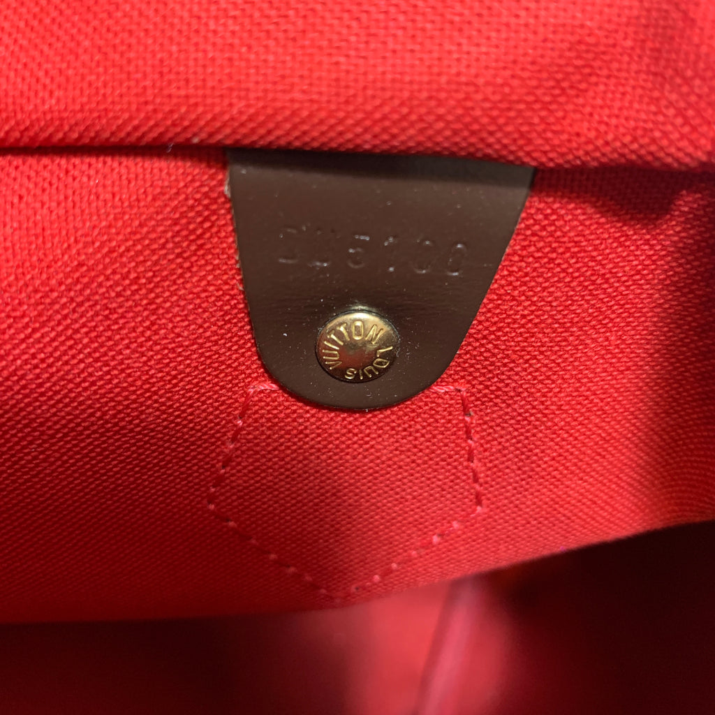 Louis Vuitton Damier Ebene Speedy 30 Tote Bag | Pre Loved |