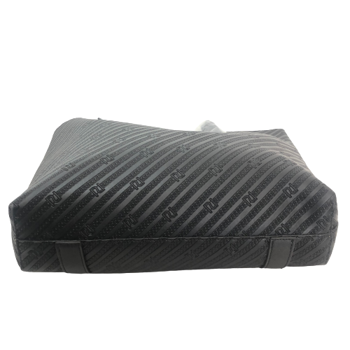 River Island Black Monogram Shopper Tote | Brand New |