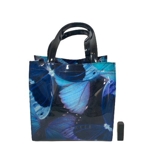 Ted Baker Blue Floral Mini Jelly Tote | Gently Used |