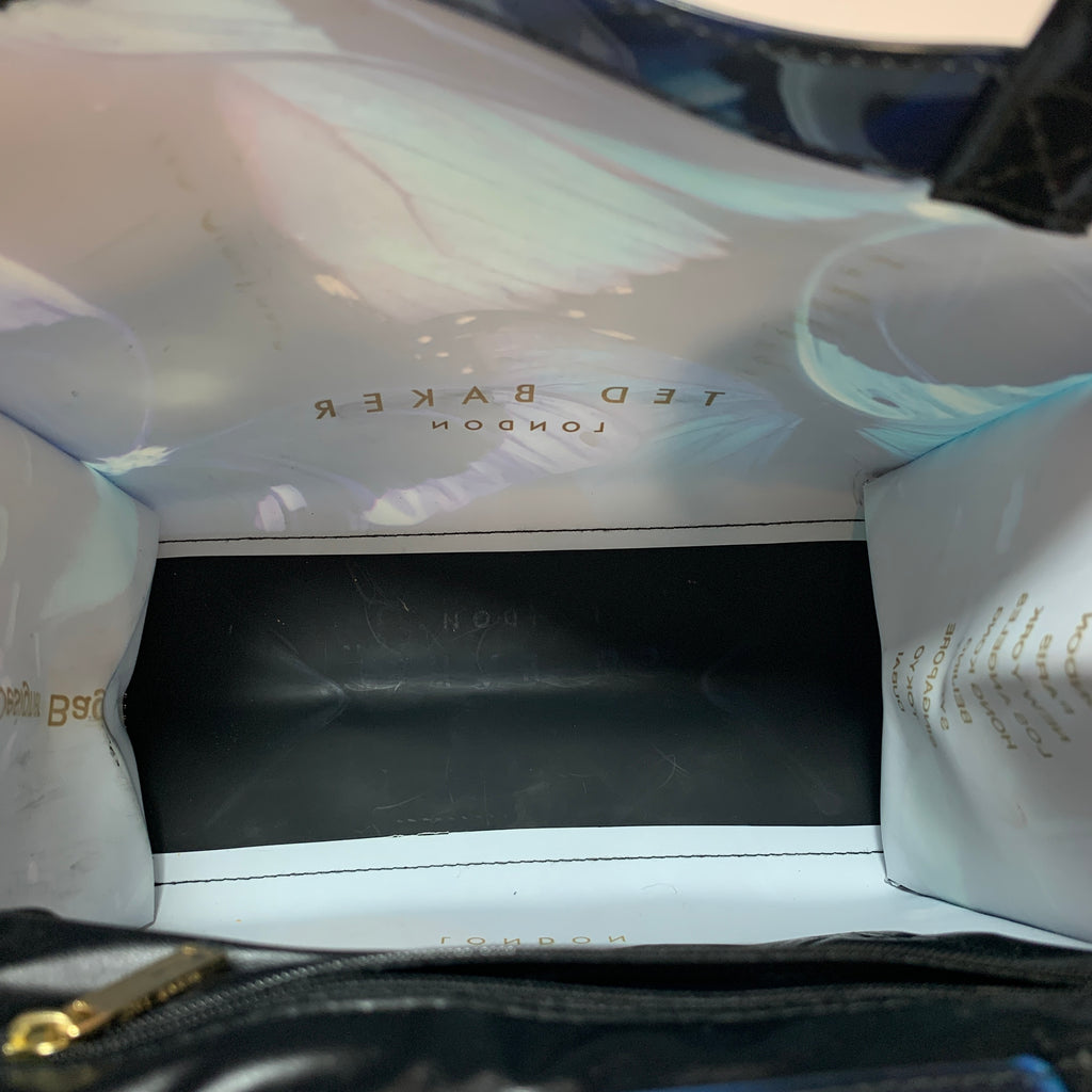 Ted Baker Blue Floral Mini Jelly Tote | Gently Used |