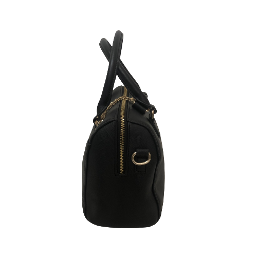 Guess Black Tote with Hanging Bow | Gently Used |