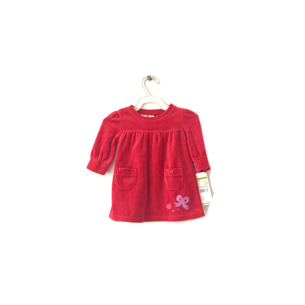 Oshkosh Red Velvet Dress | Brand New |