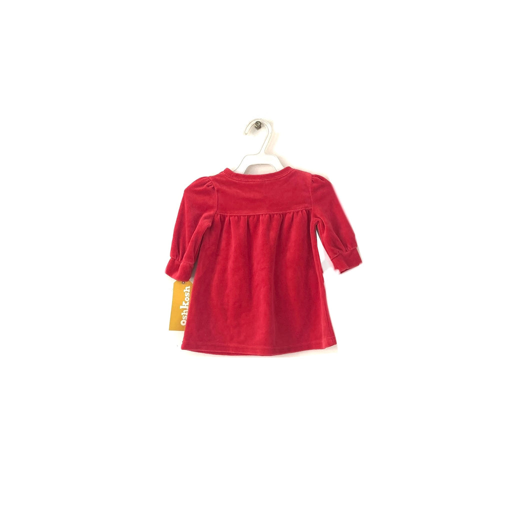 Oshkosh Red Velvet Dress | Brand New |