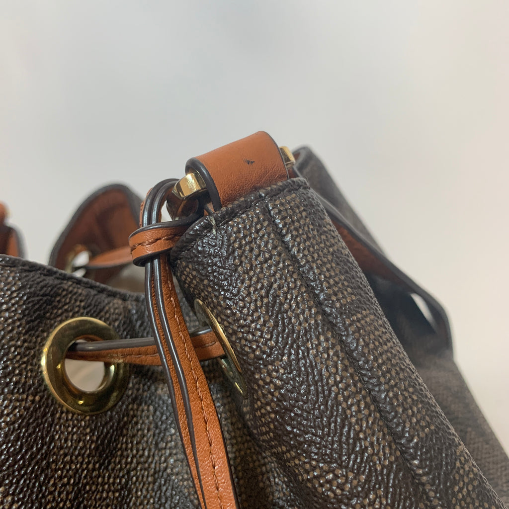 Michael Kors Monogram Bucket Bag | Gently Used |