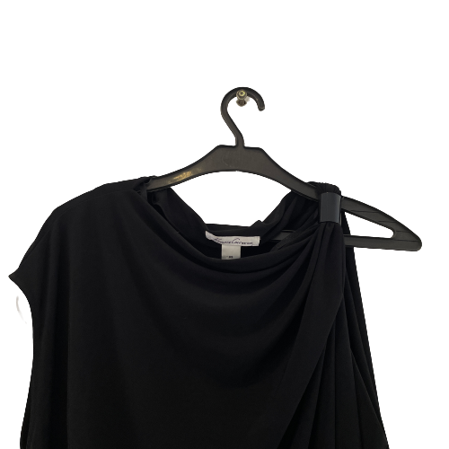 Kenneth Cole Black Boatneck Top | Pre Loved |