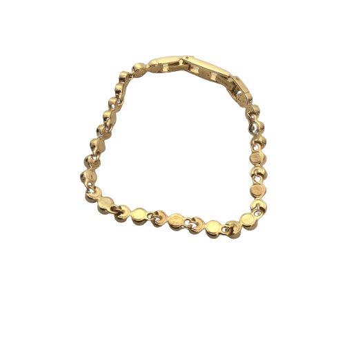 Swarovski Gold and Crystal Bracelet | Gently Used |