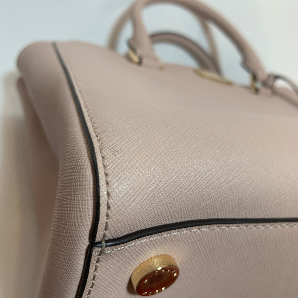 Michael Kors Light Pink Leather 'Savannah'  Satchel | Gently Used |