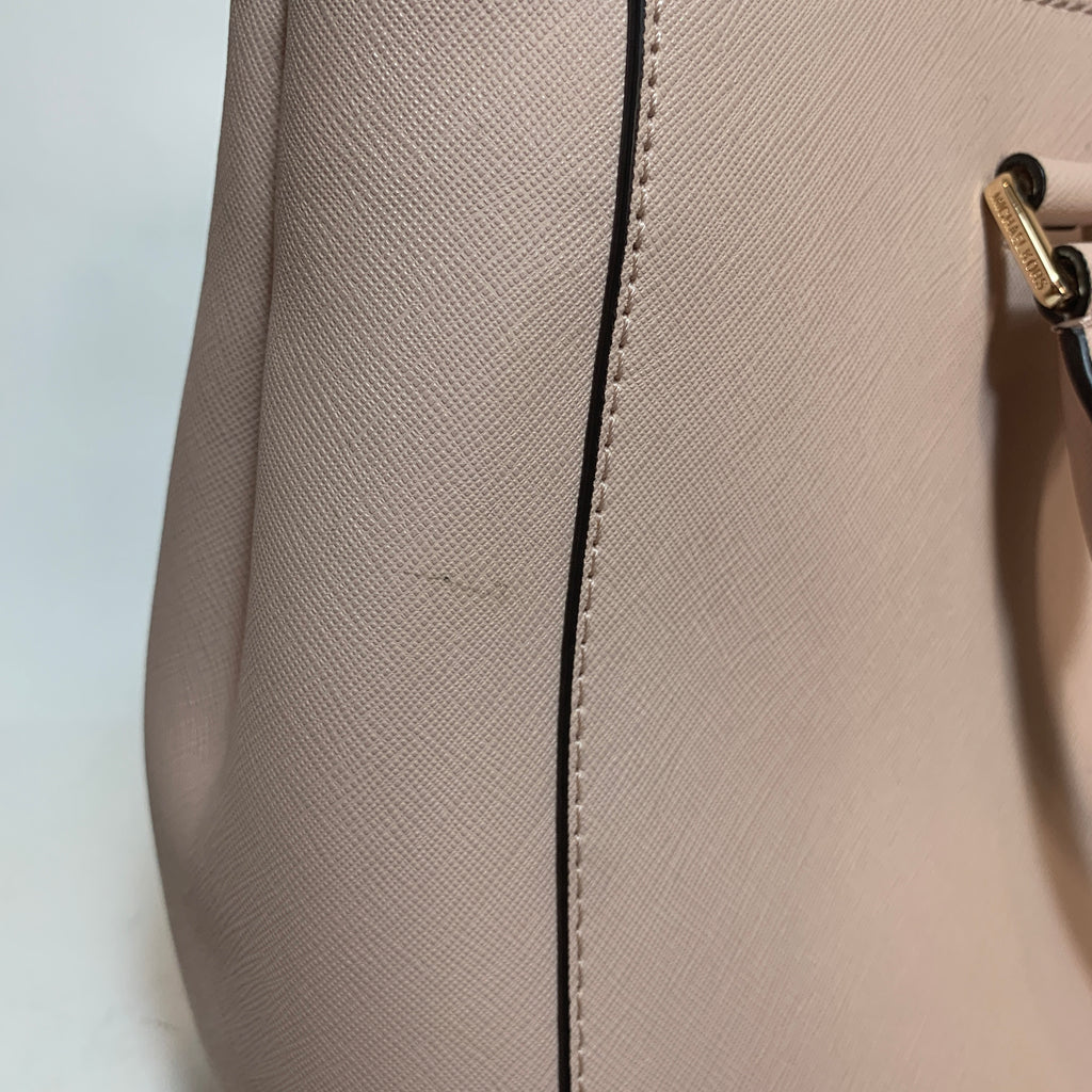 Michael Kors Light Pink Leather 'Savannah'  Satchel | Gently Used |