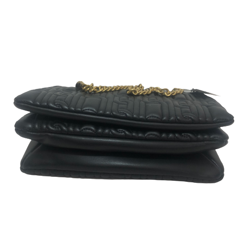 ZARA Black Quilted Shoulder Bag | Brand New |