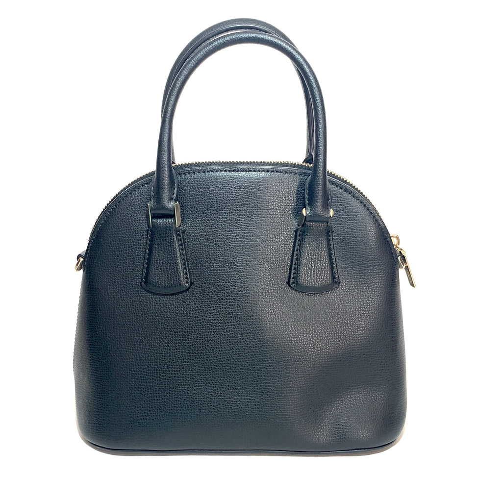 Kate Spade Black Leather 'Sylvia' Perforated Leather Tote | Gently Used |