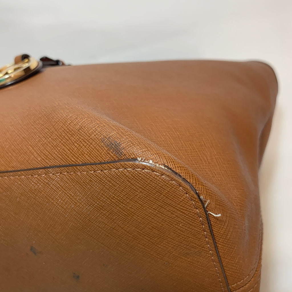 Michael Kors Tan Saffiano Leather Jet Set Tote | Pre Loved |