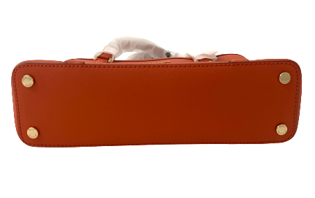 Michael Kors Orange Leather 'Sady' Tote | Brand New |