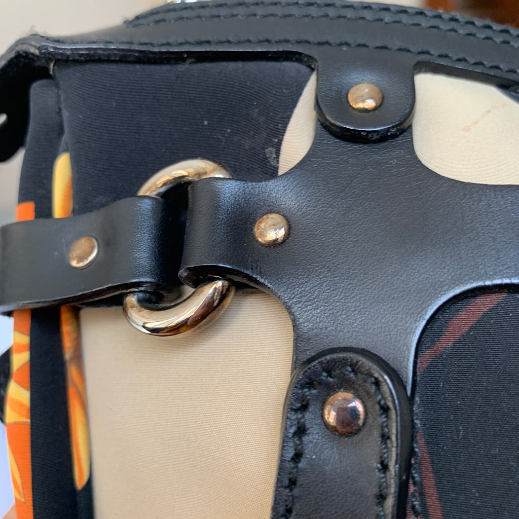 Salvatore Ferragamo Jungle Print Shoulder Bag | Gently Used |