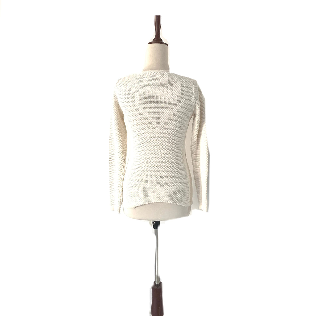 Mango Cream Knit Top | Gently Used |