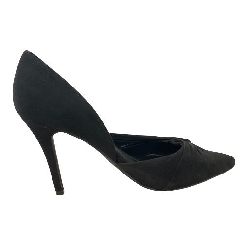 New Look Black Suede Pointed Pumps | Gently Used |