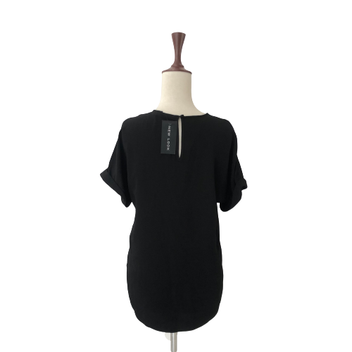 New Look Black Short-sleeved Top | Brand New |