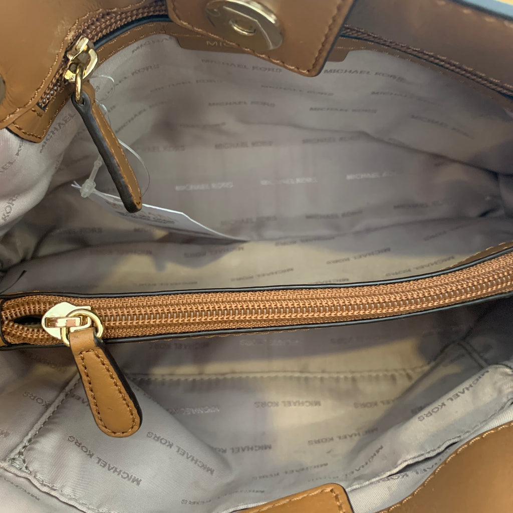 Michael Kors Monogram Jet Set Chain Small Shoulder Bag | Brand New |