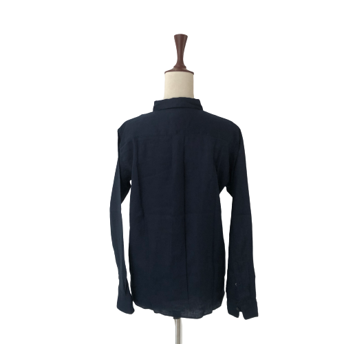 Uniqlo Dark Blue Collared Shirt | Gently Used |