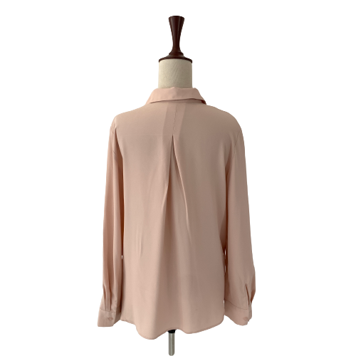 Mango Blush Pink Collared Shirt | Pre Loved |