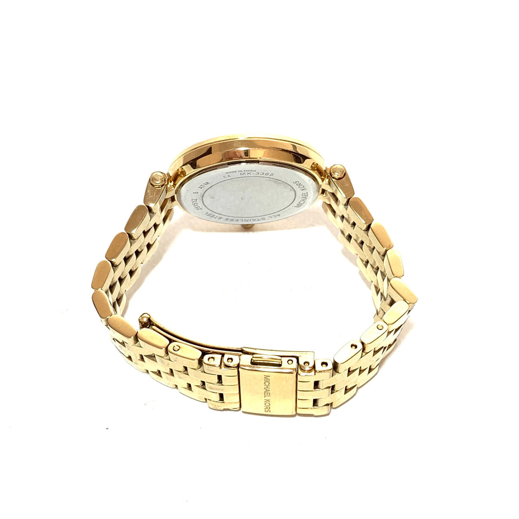 Michael Kors Gold Rhinestone MK3365 Mini 'Darci' Watch | Like New |