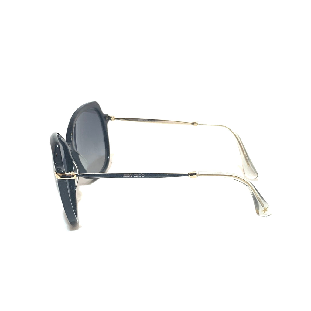 Jimmy Choo KIZZI/S 7VV/HD Black Sunglasses | Gently Used |