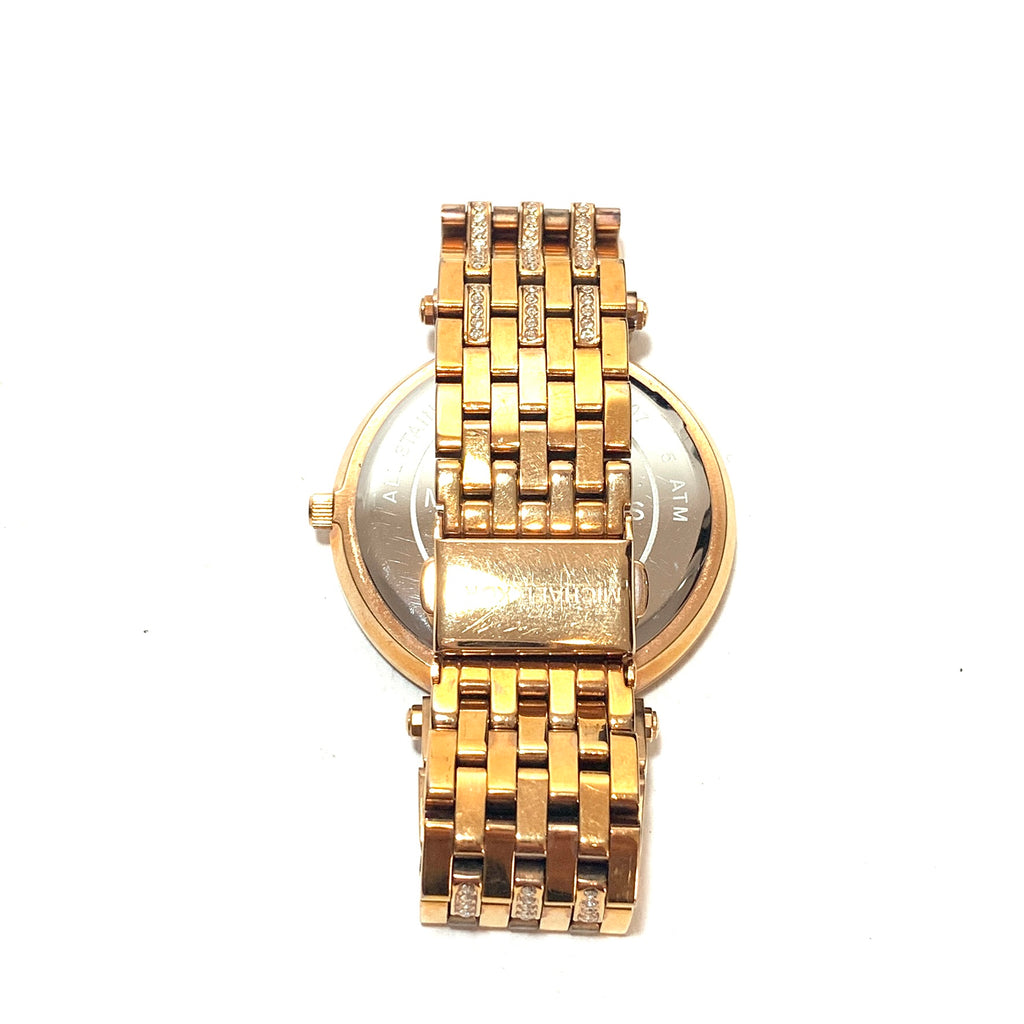 Michael Kors Rose Gold Rhinestone MK3220 Watch | Like New |