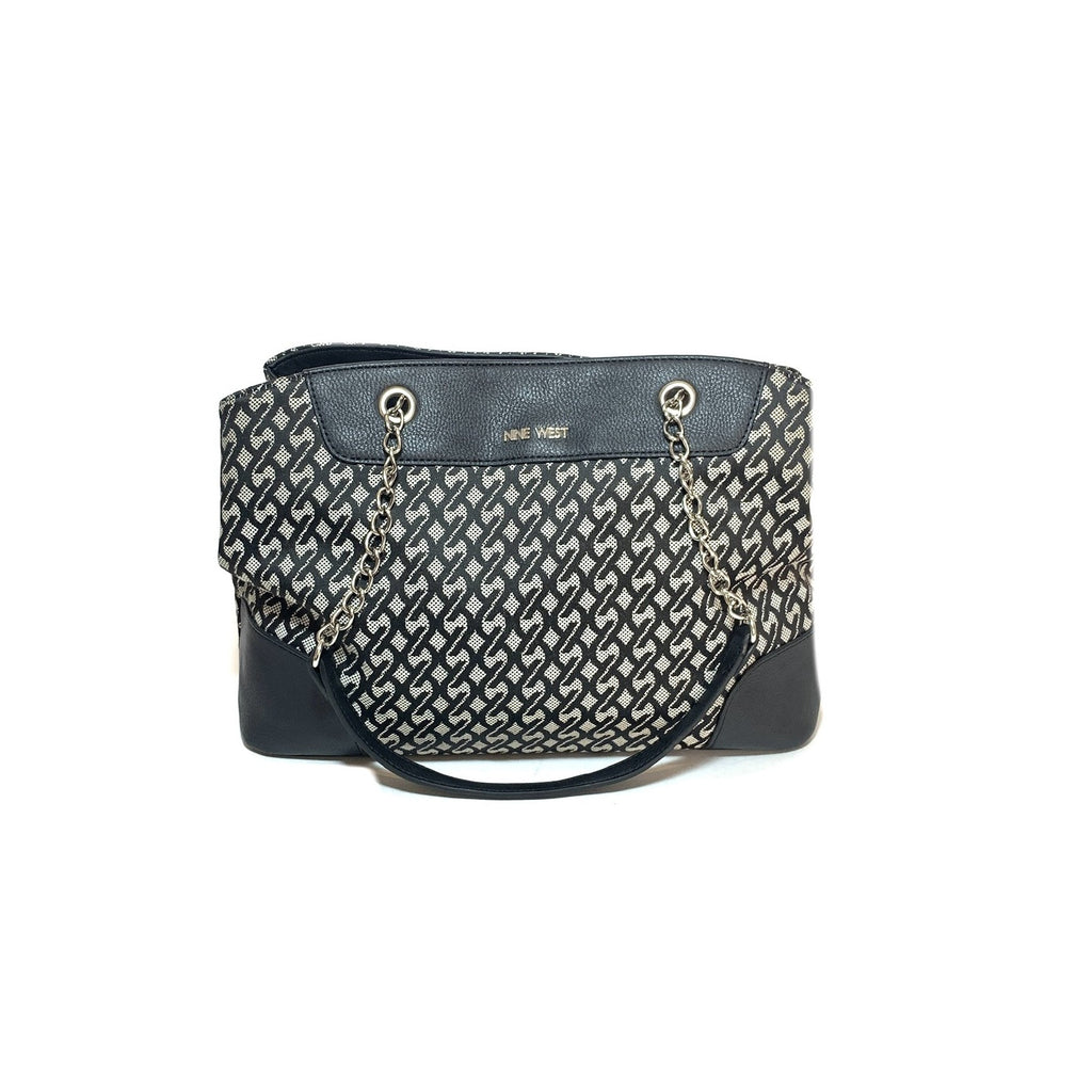 Nine West Black & White Shoulder Bag | Pre Loved |