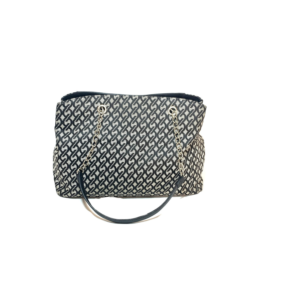 Nine West Black & White Shoulder Bag | Pre Loved |