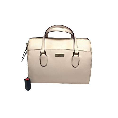 Kate Spade Nude Textured Leather Satchel | Gently Used |
