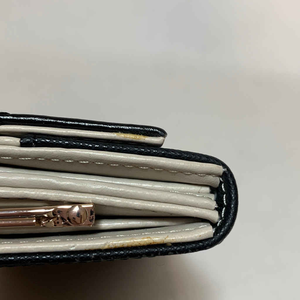 River Island Black Long Envelope Wallet | Brand New |