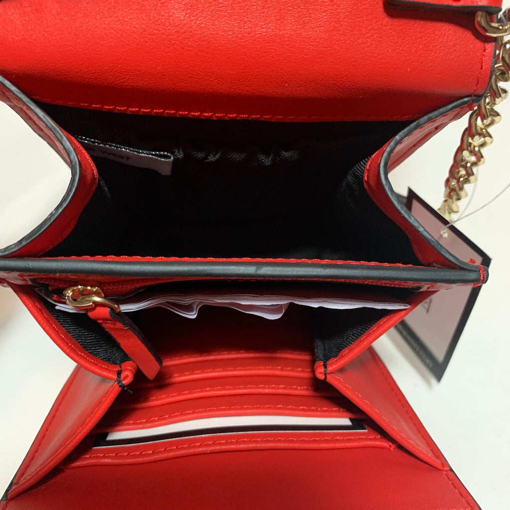 Nine West Red Rectangular Cross Body Bag | Brand New |