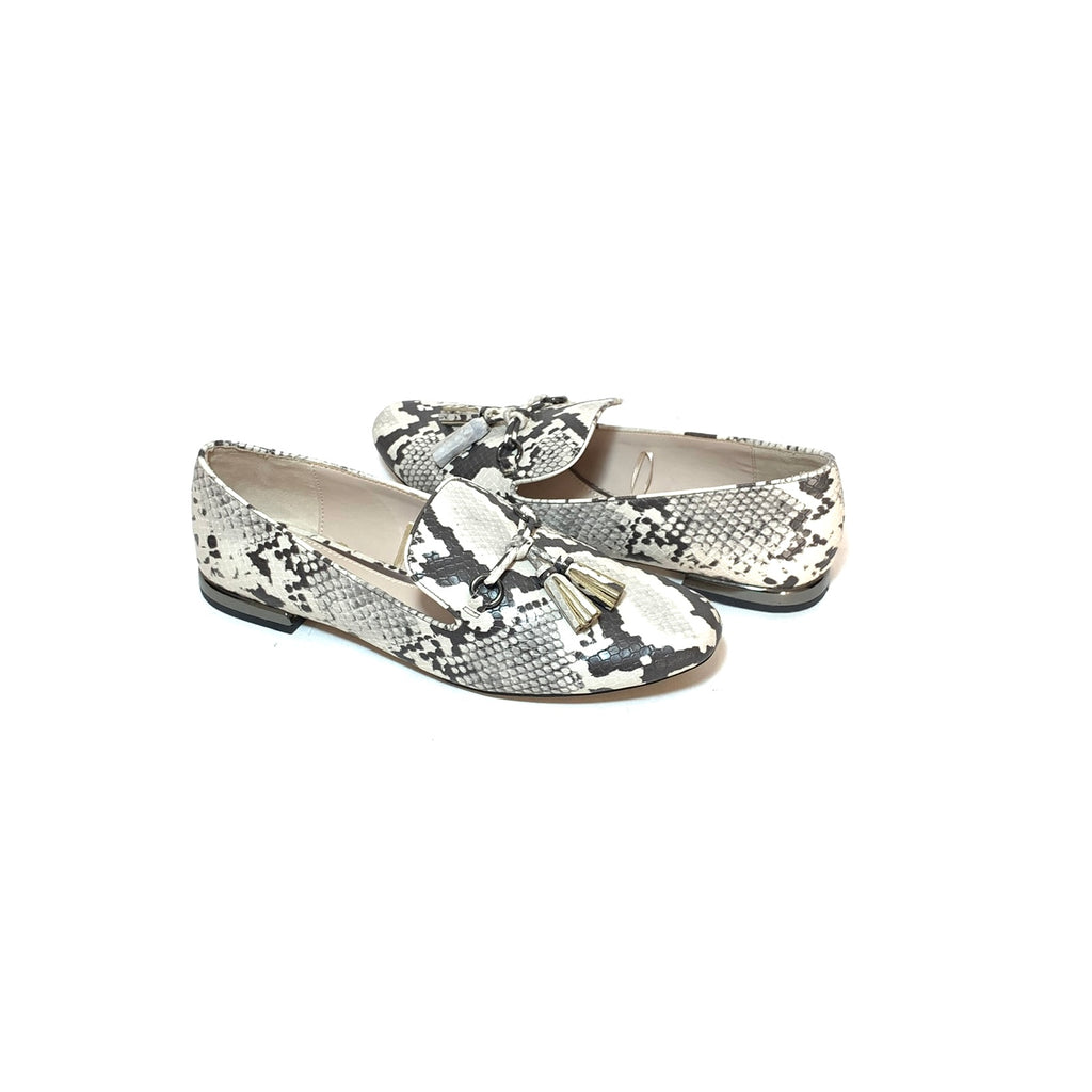 ZARA Snakeskin Print Loafers | Gently Used |