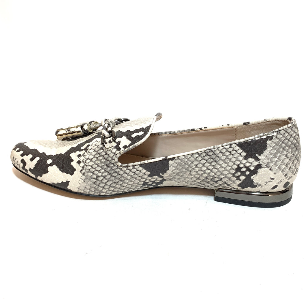 ZARA Snakeskin Print Loafers | Gently Used |