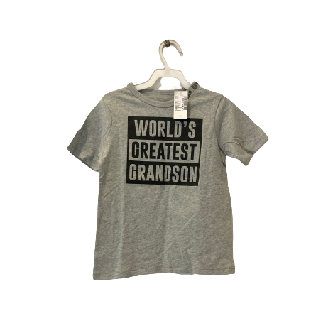 The Children's Place Grey 'Greatest Grandson' T-Shirt | Brand New |