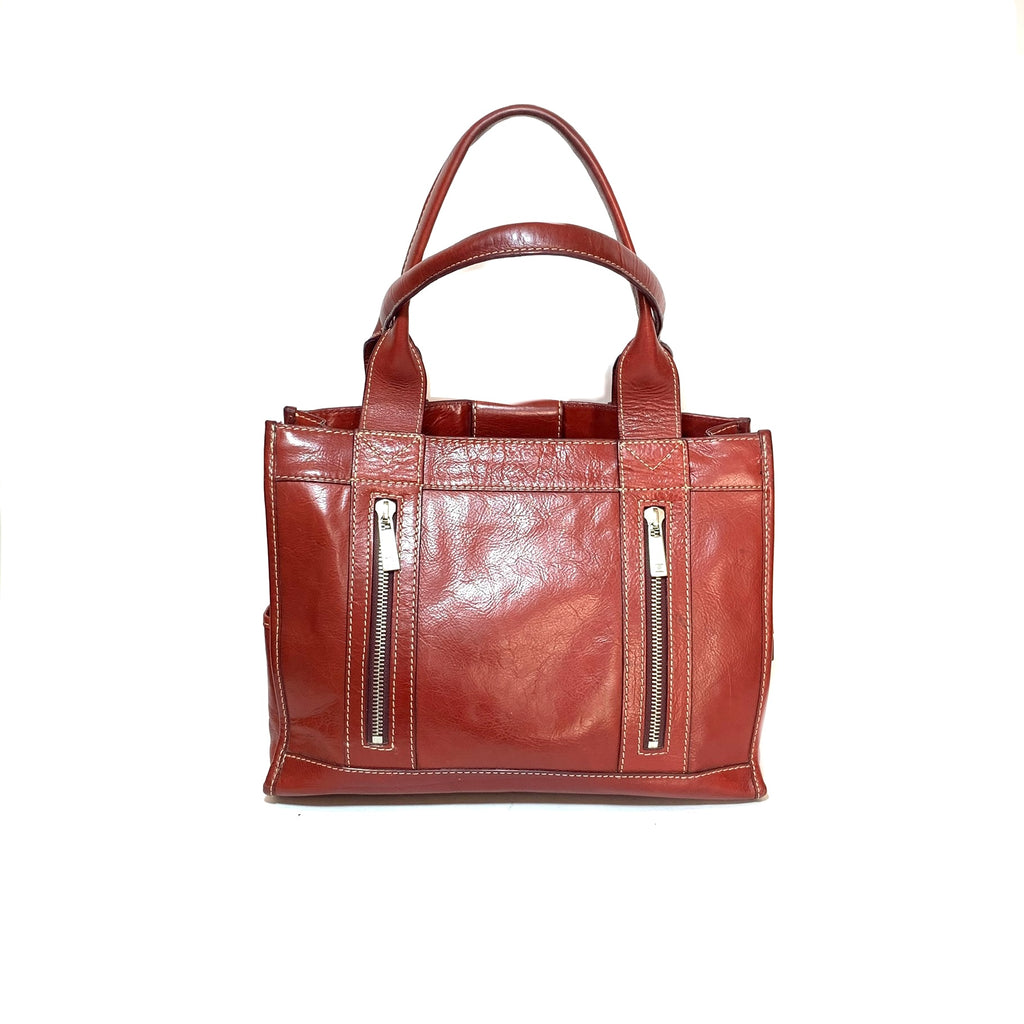 Michael Kors Burgundy Leather Tote | Pre Loved |