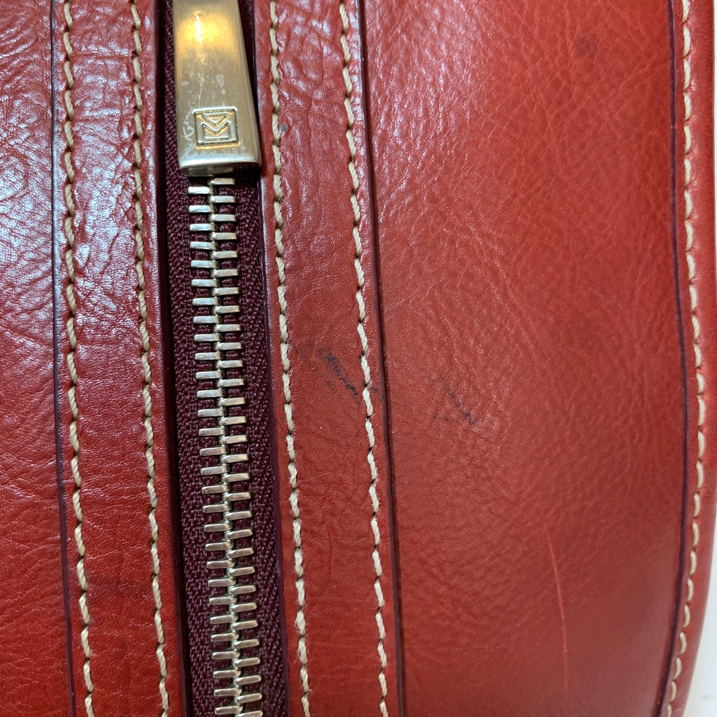 Michael Kors Burgundy Leather Tote | Pre Loved |