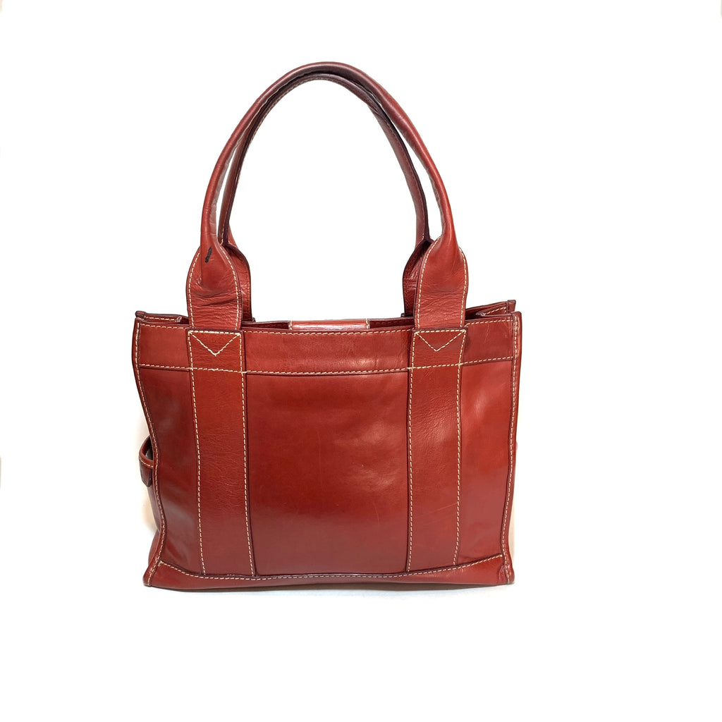 Michael Kors Burgundy Leather Tote | Pre Loved |