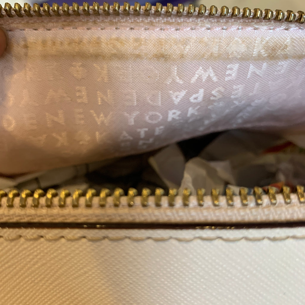 Kate Spade Nude Textured Leather Satchel | Gently Used |