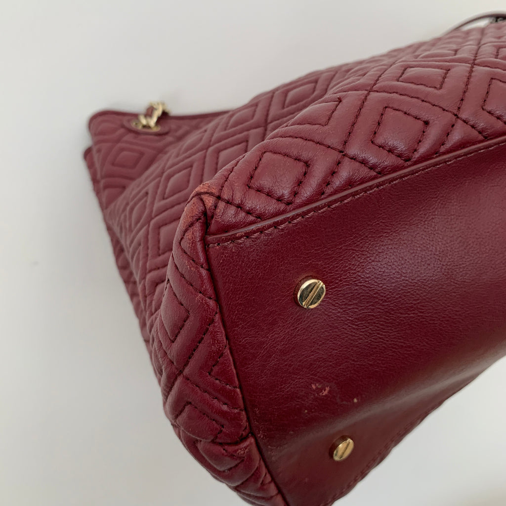Tory Burch Marion Quilted Shoulder Bag | Pre Loved |