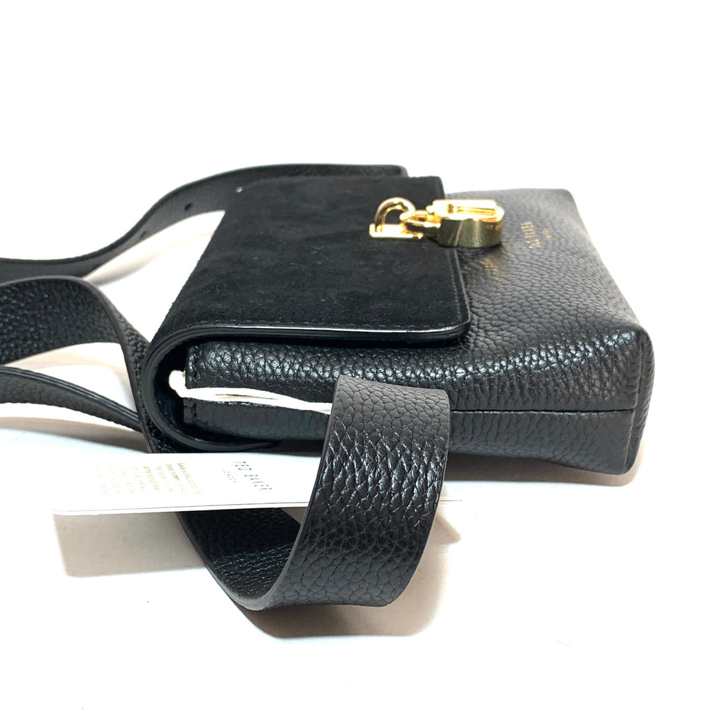 Ted Baker Black 'Marleea' Padlock Belt Bag | Brand New |