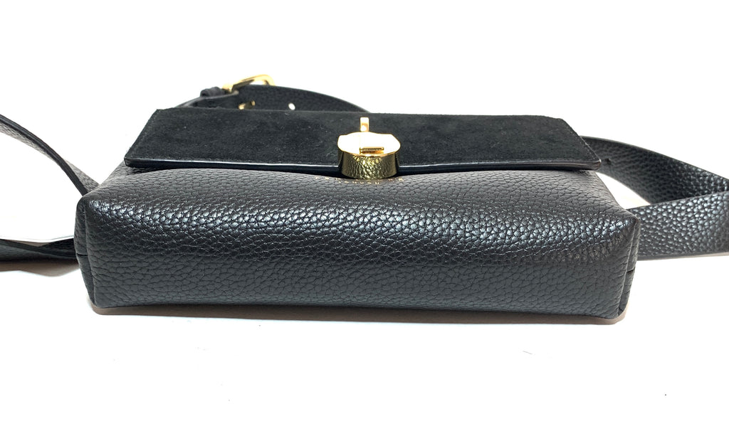 Ted Baker Black 'Marleea' Padlock Belt Bag | Brand New |