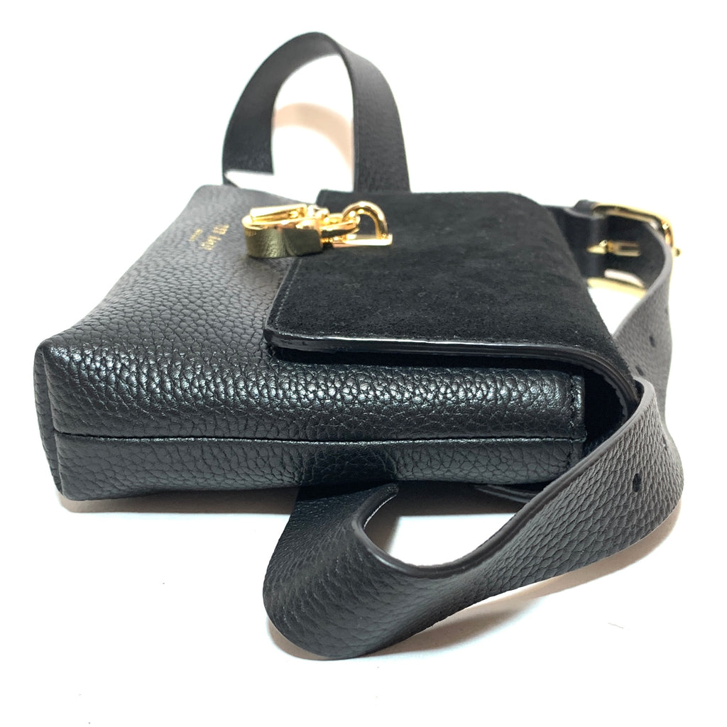 Ted Baker Black 'Marleea' Padlock Belt Bag | Brand New |