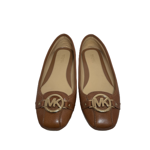 Michael Kors Tan Leather 'Fulton' Loafers | Pre Loved |