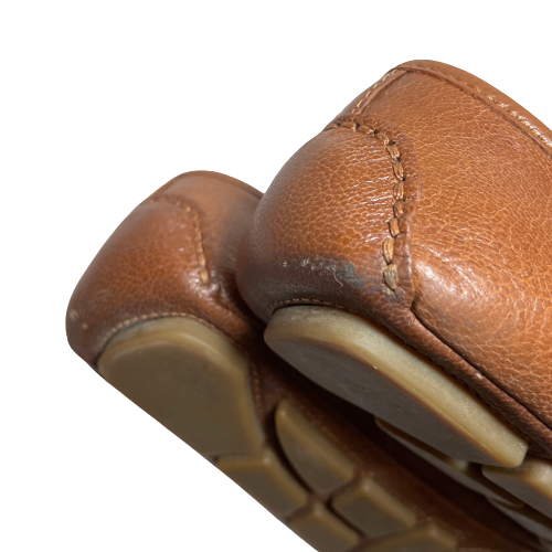 Michael Kors Tan Leather 'Fulton' Loafers | Pre Loved |