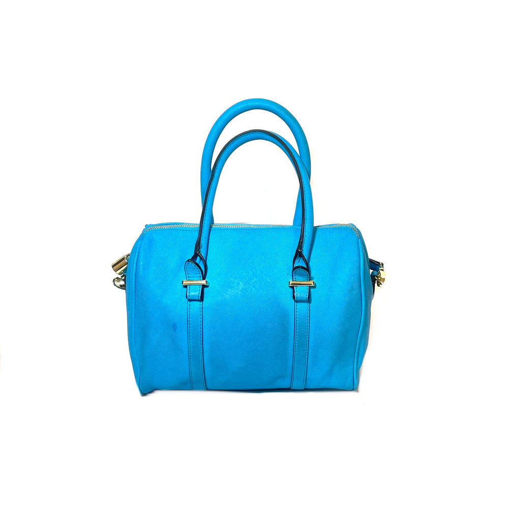 Steve Madden Aqua Blue Satchel | Pre Loved |