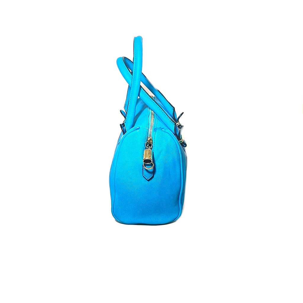 Steve Madden Aqua Blue Satchel | Pre Loved |