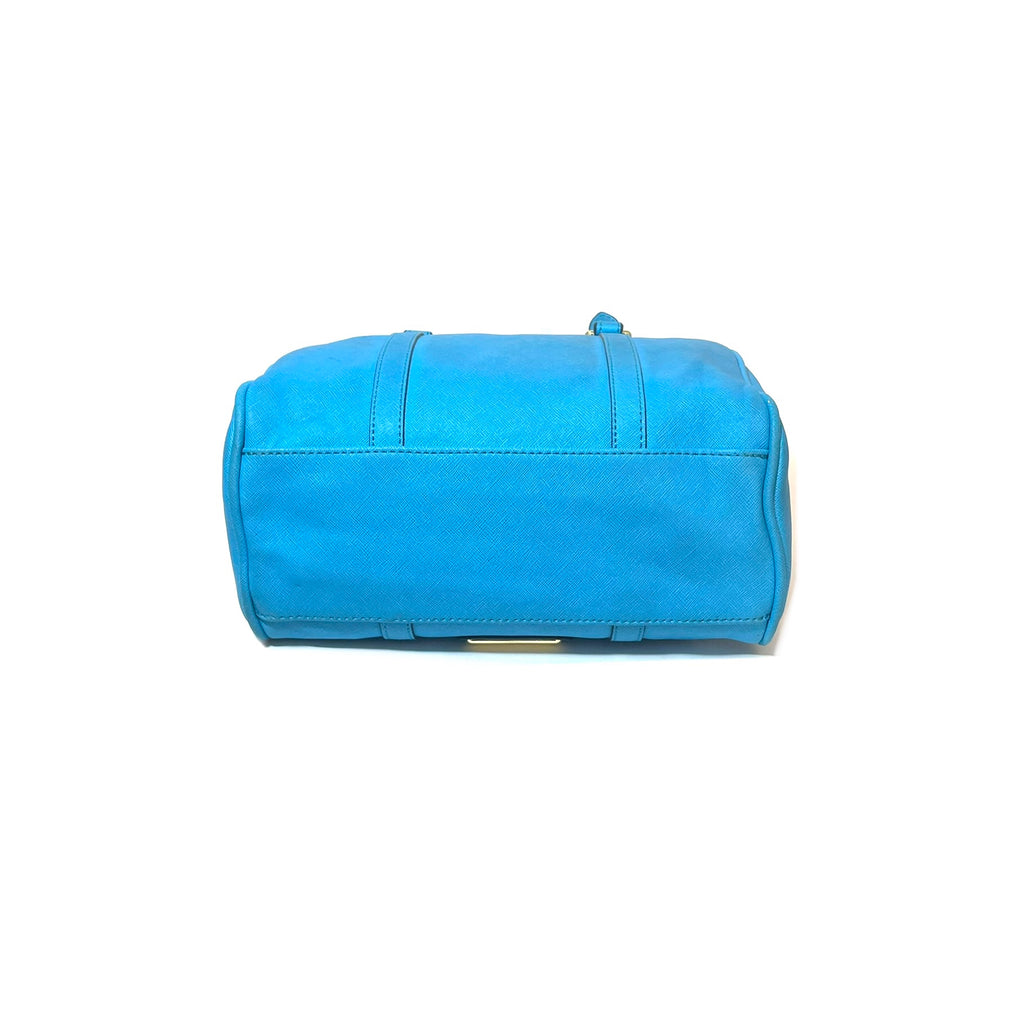 Steve Madden Aqua Blue Satchel | Pre Loved |