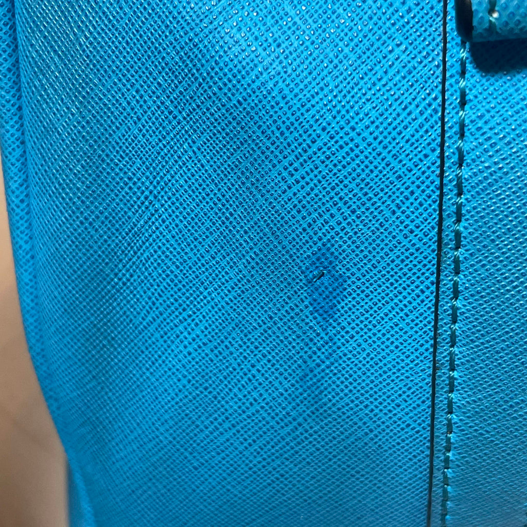 Steve Madden Aqua Blue Satchel | Pre Loved |