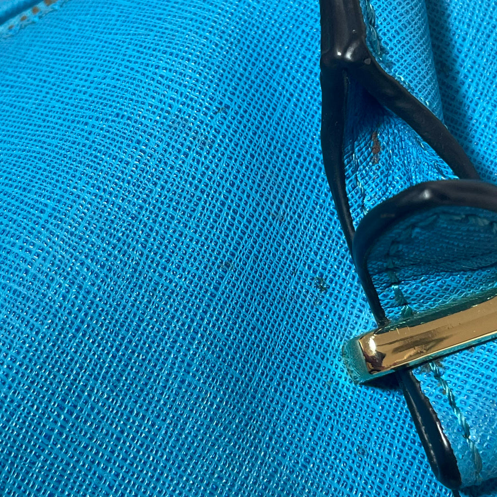 Steve Madden Aqua Blue Satchel | Pre Loved |