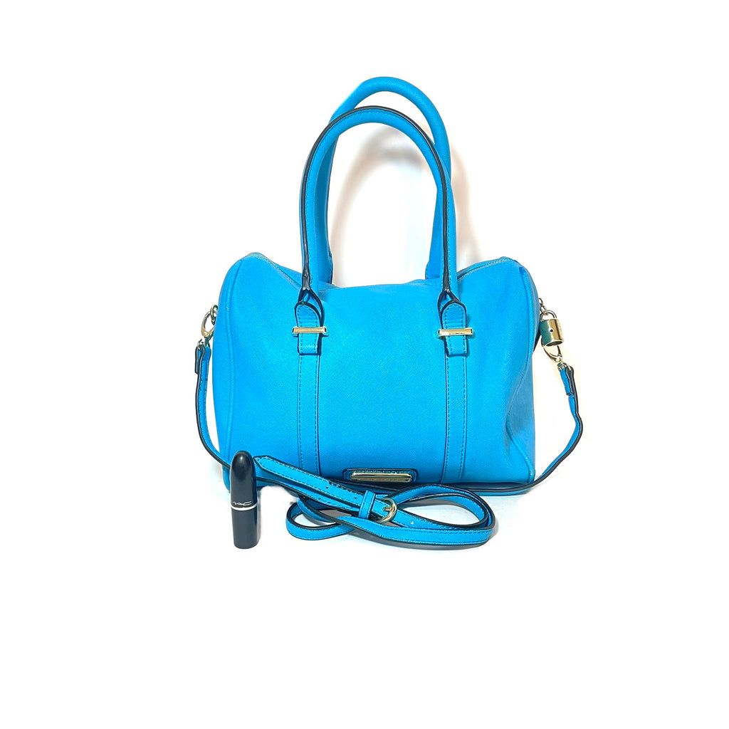 Steve Madden Aqua Blue Satchel | Pre Loved |